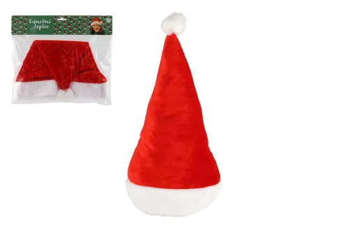 Vánoční čepice pro dospělé látková, průměr 29 cm