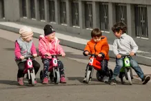 Odrážedlo Funny Wheels Rider Sport 2v1 růžové, sáček (7)
