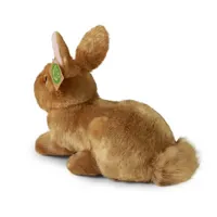 Plyšový králík hnědý ležící, 23 cm ECO-FRIENDLY (3)