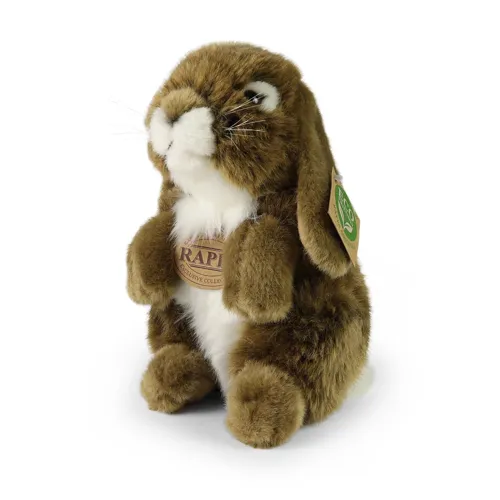 Plyšový králík hnědý stojící 18 cm ECO-FRIENDLY