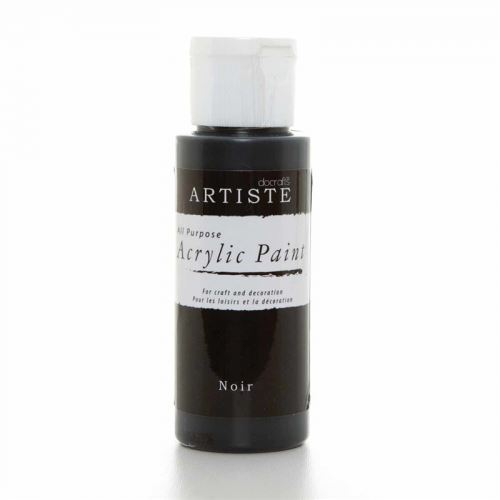 Akrylová barva ARTISTE - černá (Noir)