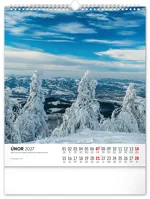 Nástěnný kalendář 2027 Notique Toulky moravskou krajinou, 30 x 34 cm (2)