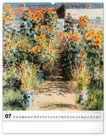 Nástěnný kalendář 2027 Notique Claude Monet, 48 x 56 cm (7)
