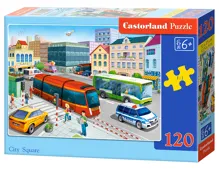 Puzzle Castorland 120 dílků - Náměstí Puzzle Castorland 120 dílků - Náměstí