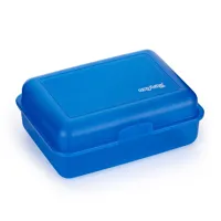 Box na svačinu Karton P+P - modrý matný