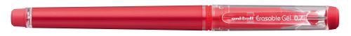Gumovací pero s víčkem UNI UF-222-07, červené