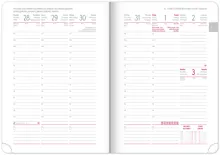 Týdenní diář 2027 Notique Ponza A5 krémový (1)