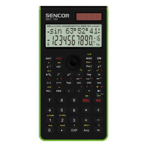 Kalkulačka školní SENCOR SEC 160 GN