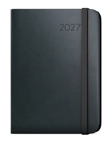 Týdenní diář 2027 Baloušek Zoro Flexi A5 černá