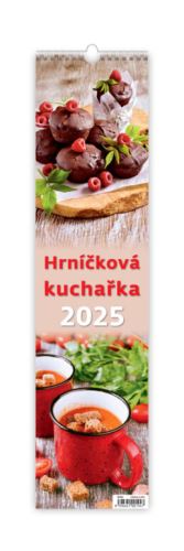 Nástěnný kalendář vázankový/kravata Helma 2025 - Hrníčková kuchařka
