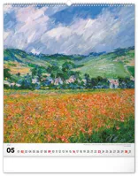 Nástěnný kalendář 2027 Notique Claude Monet, 48 x 56 cm (5)