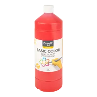 Temperová barva CREALL 1000ml - světle červená (1)