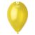 Balónek nafukovací průměr 26cm - metalická žlutá