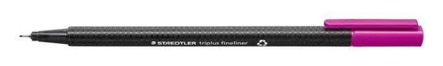 Liner STAEDTLER Triplus 334, 0,3mm - červená fialová