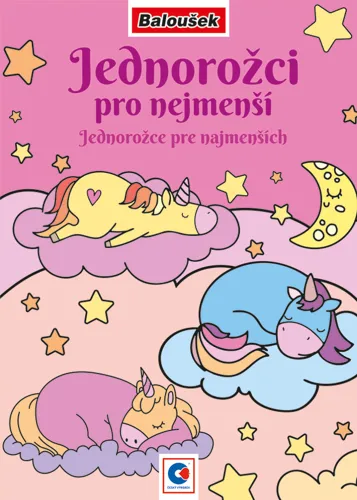 Omalovánky A5 Baloušek - Kouzelní jednorožci
