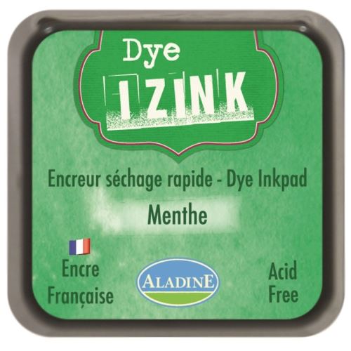 Razítkovací polštářek ALADINE IZINK DYE - Menthe, zelená