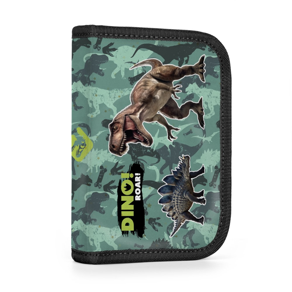 Jednopatrový školní penál OXY GO Dino – přední pohled