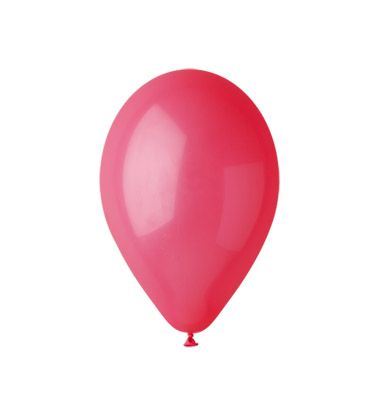 Balónky nafukovací průměr 26cm – pastelová červená 05, 100 ks