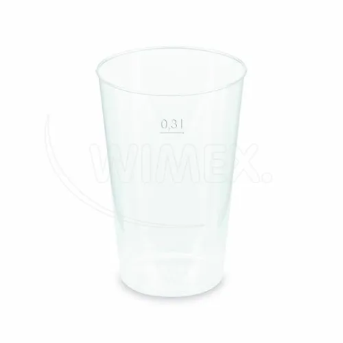 Kelímek vratný (PP) extra pevný 0,3 l [15 ks]