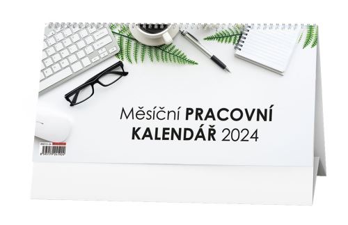 Stolní kalendář 2024 Baloušek - Měsíční pracovní