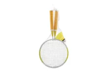 Badminton sada dětská 2 pálky + 1 košíček - mix barev (1)