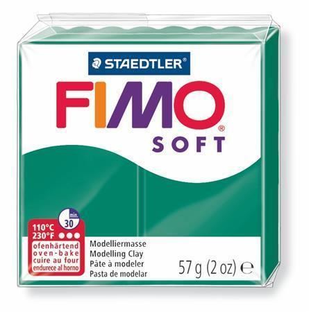 FIMO® soft 8020 modelovací hmota 57g - tmavě zelená (56)