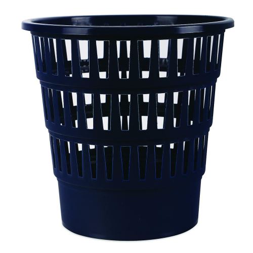 Odpadkový koš Office Products, 16 litrů - tmavě modrý