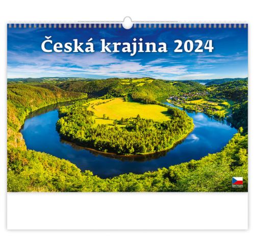 Nástěnný kalendář Helma 2024 - Česká krajina