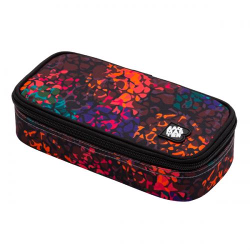 Bagmaster studentský penál CASE SUPERNOVA 20 A Orange/Red/Turquoise