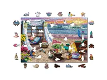 Dřevěné puzzle L, 505 dílků - Letní čas (2)