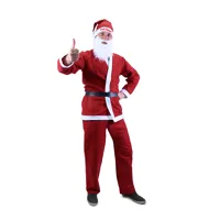Kostým Santa Claus (bez vousů) dospělý (4)
