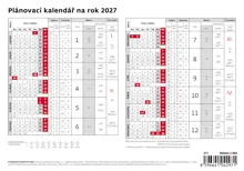 Plánovací karta 2027 Helma Plánovací karta 2027 Helma