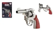 Revolver na kapsle 8 ran kovový 18 cm