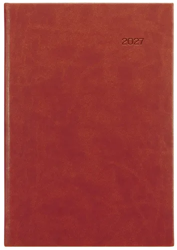 Denní diář 2027 Graspo A5 Viva hnědý