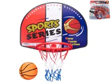 Basketbalový koš 47,5 × 28 × 35,5 cm s míčem - mix motivů