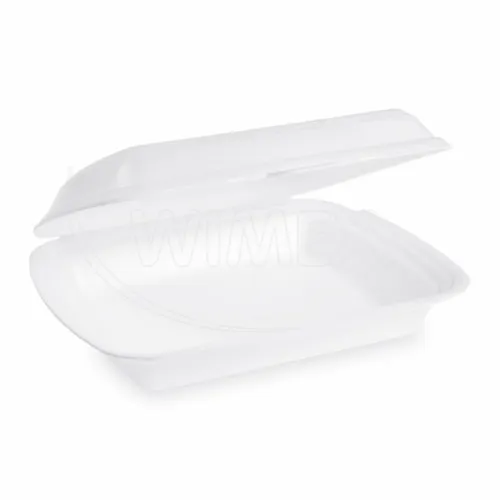 Menu box (XPS) nedělený bílý 241 x 207 x 69 mm 900 ml, 125 ks