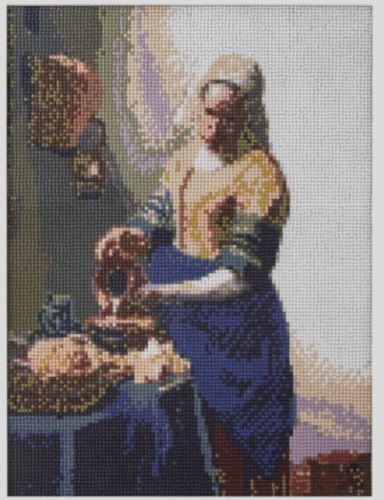 Diamantový obrázek 40x50cm - Žena se džbánem