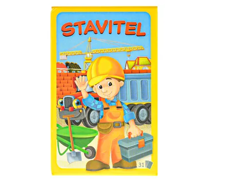 Karty Černý Petr Stavitel, 31 karet