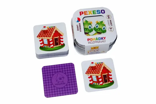 Pexeso Pohádky, 64 karet