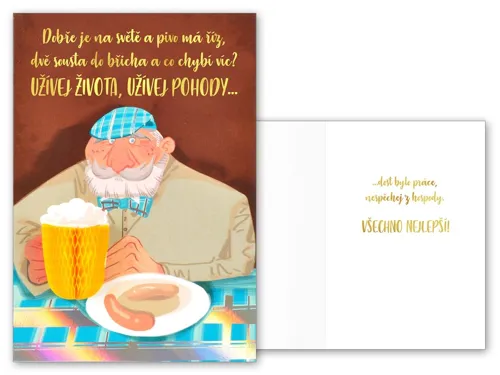 Přání srdečné - …dost bylo práce CN-692