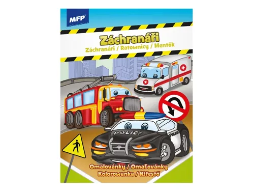 Omalovánky MFP A4 Záchranáři 210x276/32 stran