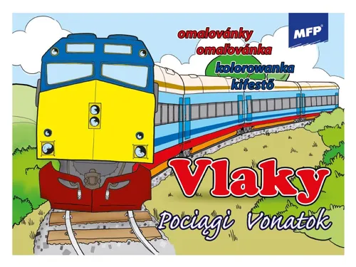 Omalovánky A5 MFP - Vlaky