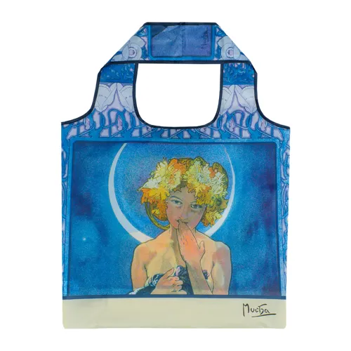 Skládací nákupní taška Alfons Mucha Luna