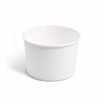Papírová miska (PAP/PE) bílá Ø 110 mm 475 ml, 50 ks