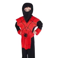 Dětský kostým Ninja červený, vel. S (2)