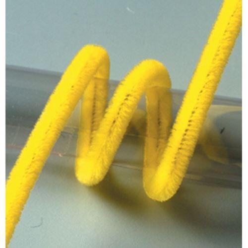 Chlupaté modelovací dráty (10ks) - žluté