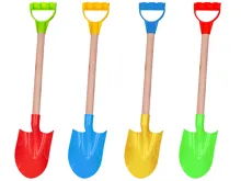 Rýček 57 cm s dřevěnou rukojetí - mix barev