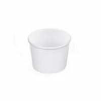 Papírová miska (FSC Mix/PE) bílá Ø 90 mm 250 ml, 50 ks
