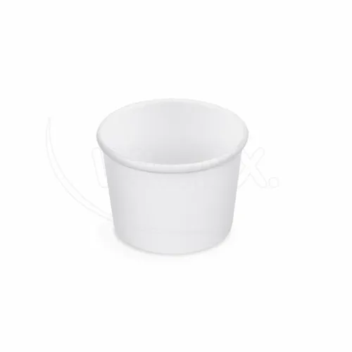 Papírová miska (FSC Mix/PE) bílá Ø 90 mm 250 ml, 50 ks