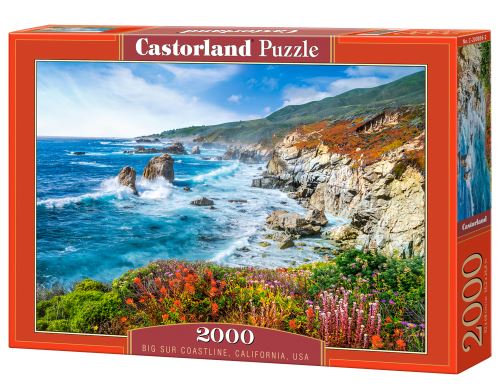 Puzzle Castorland 2000 dílků - Big Sur Coastline, California, USA